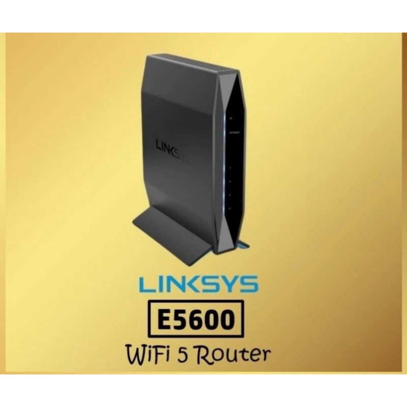 LINKSYS E5600 DUAL BAND AC1200 WIFI 5 ROUTER E 5600 PRELOVED BEKAS