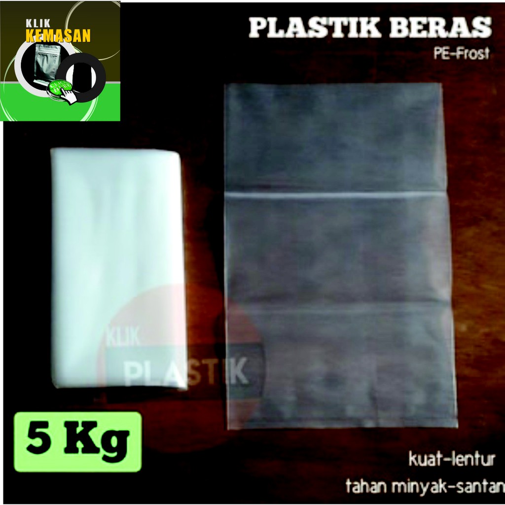  PLASTIK  BERAS  5KG  PLASTIK  KILOAN PLASTIK  GULA KANTONG  