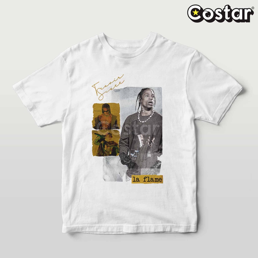 Kaos Travis Scott La Flame - Bootleg