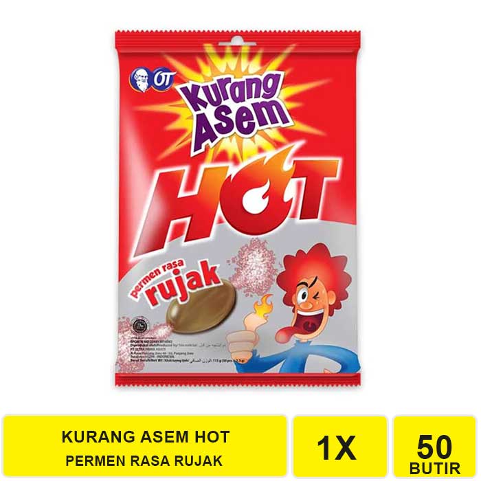 PERMEN KURANG ASEM RASA RUJAK ISI 50 BUTIR