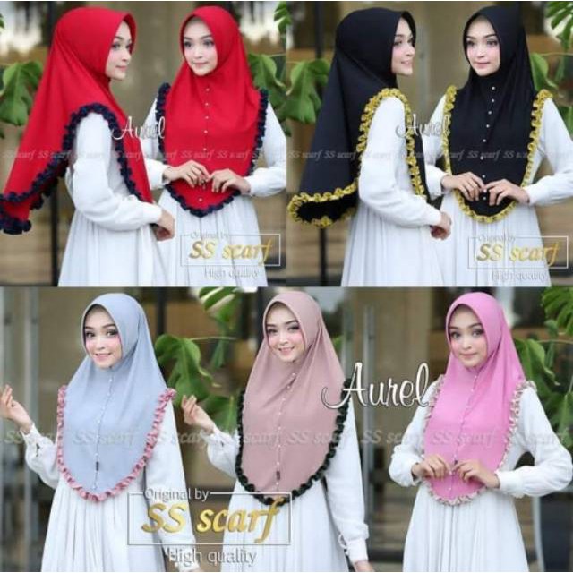 HIJAB.OOTD || AUREL JILBAB JERSEY HQ