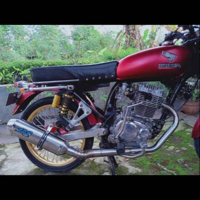 Knalpot DOS Capsul CB Megapro Tiger GL Verza Vixion Scorpio Dll