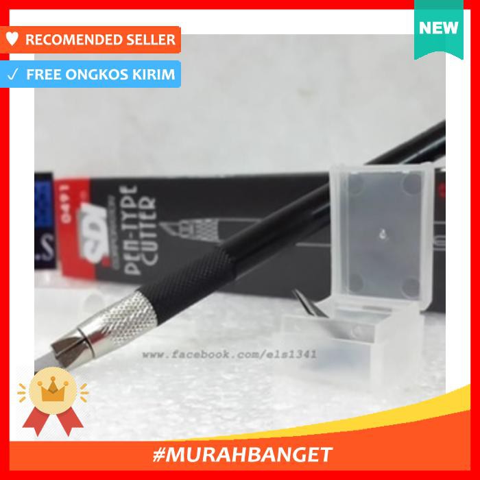 

Art Knife - Pen Cutter Sdi - Alat Pemotong Kertas