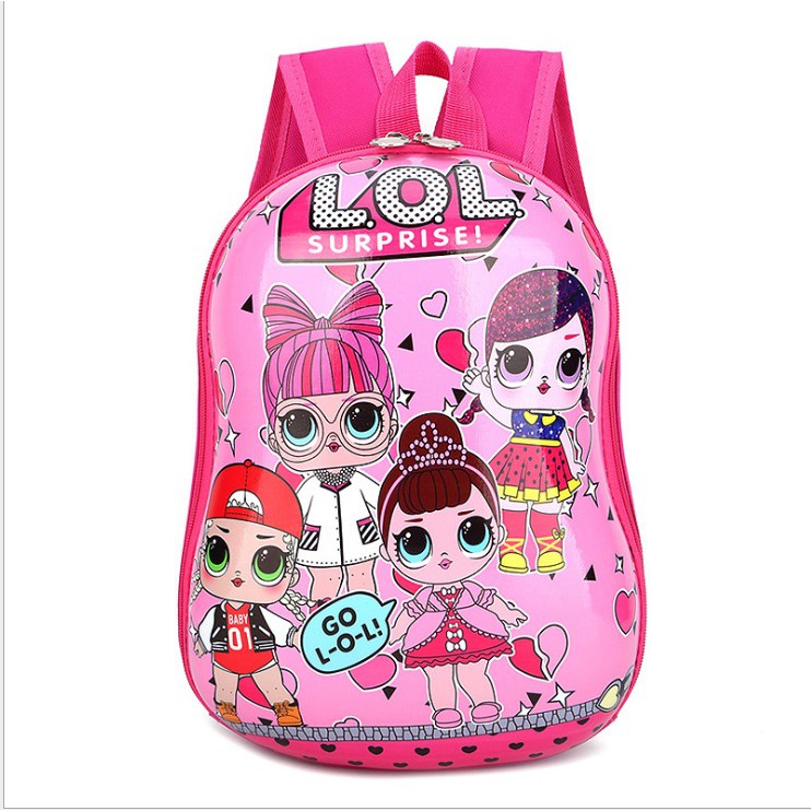 [MTOYS-COD] Tas Sekolah Anak lucu Ransel PU anti Penyok - Ransel Telur Sekolah Anak TK / PAUD - LOl M0172