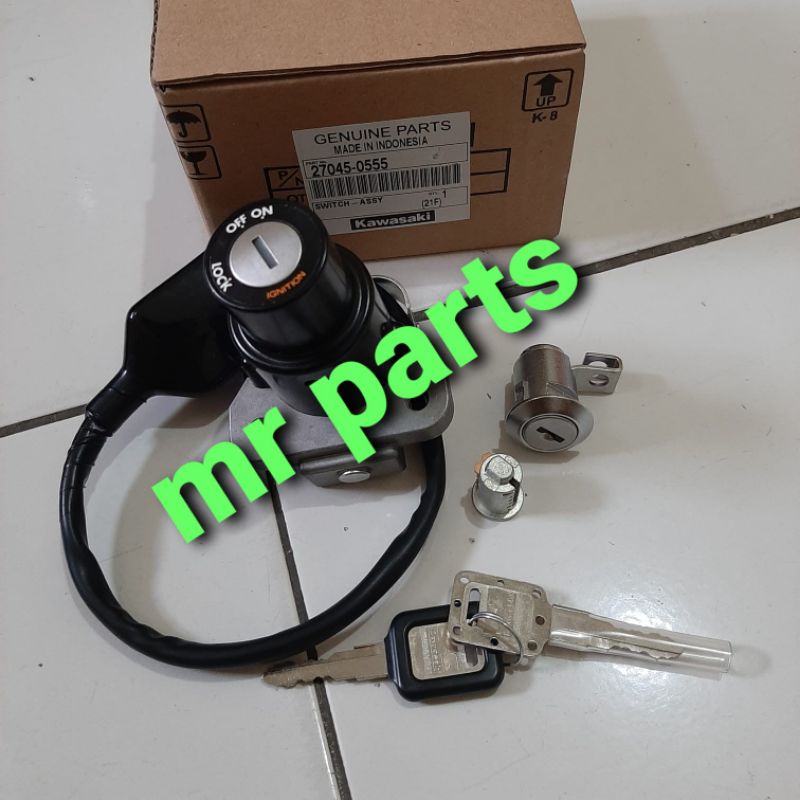 kunci kontak stop kontak assy ninja rr new original
