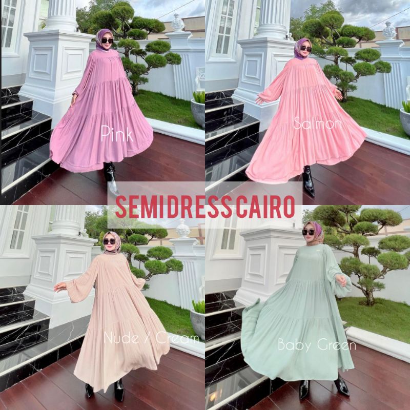 ( SALEEEE )NEW COLLECTION DRESS TURKI ORI BY SHELLASAUKIA AGEN GRESIK