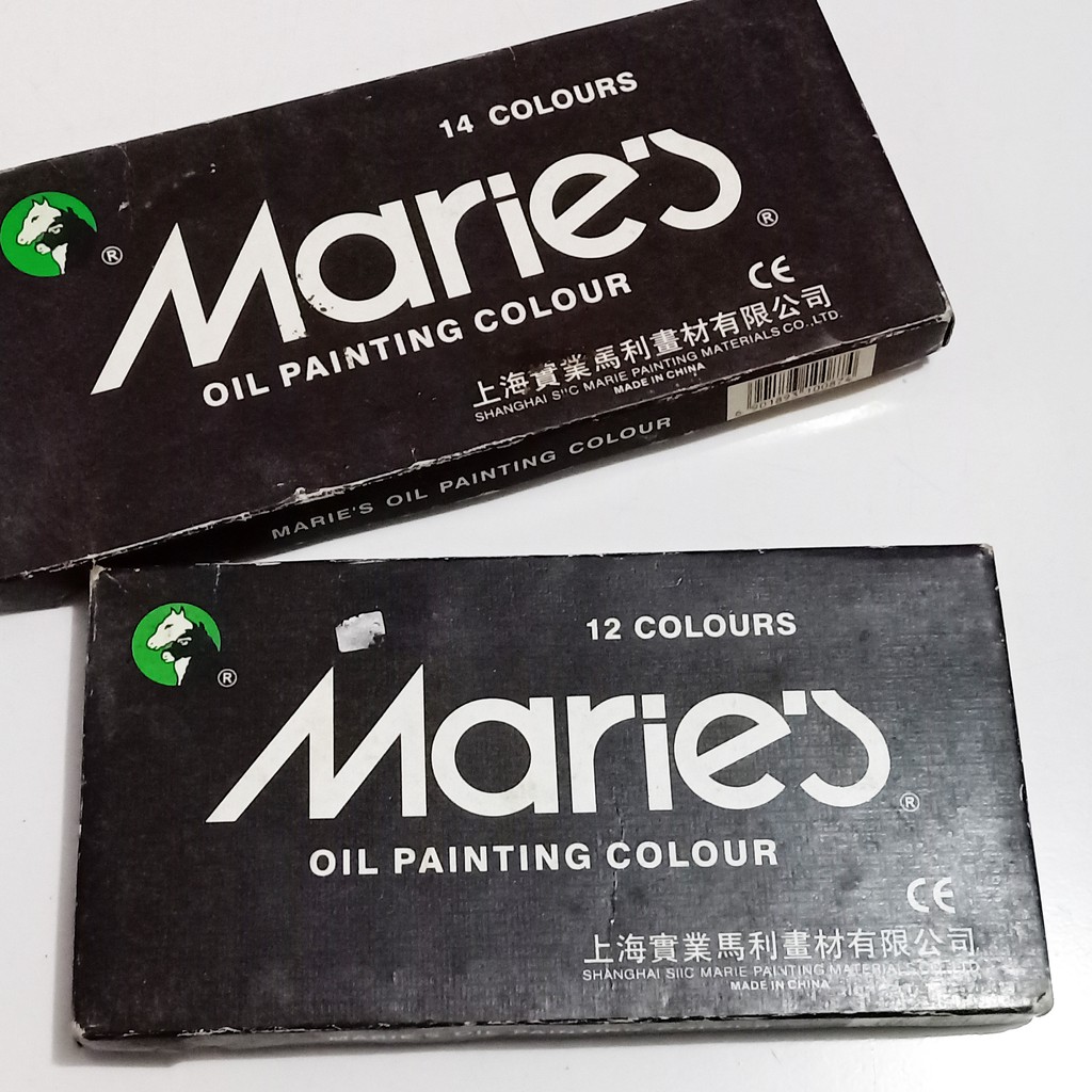 

Cat Minyak Maries 12 Colours & 14 Colours