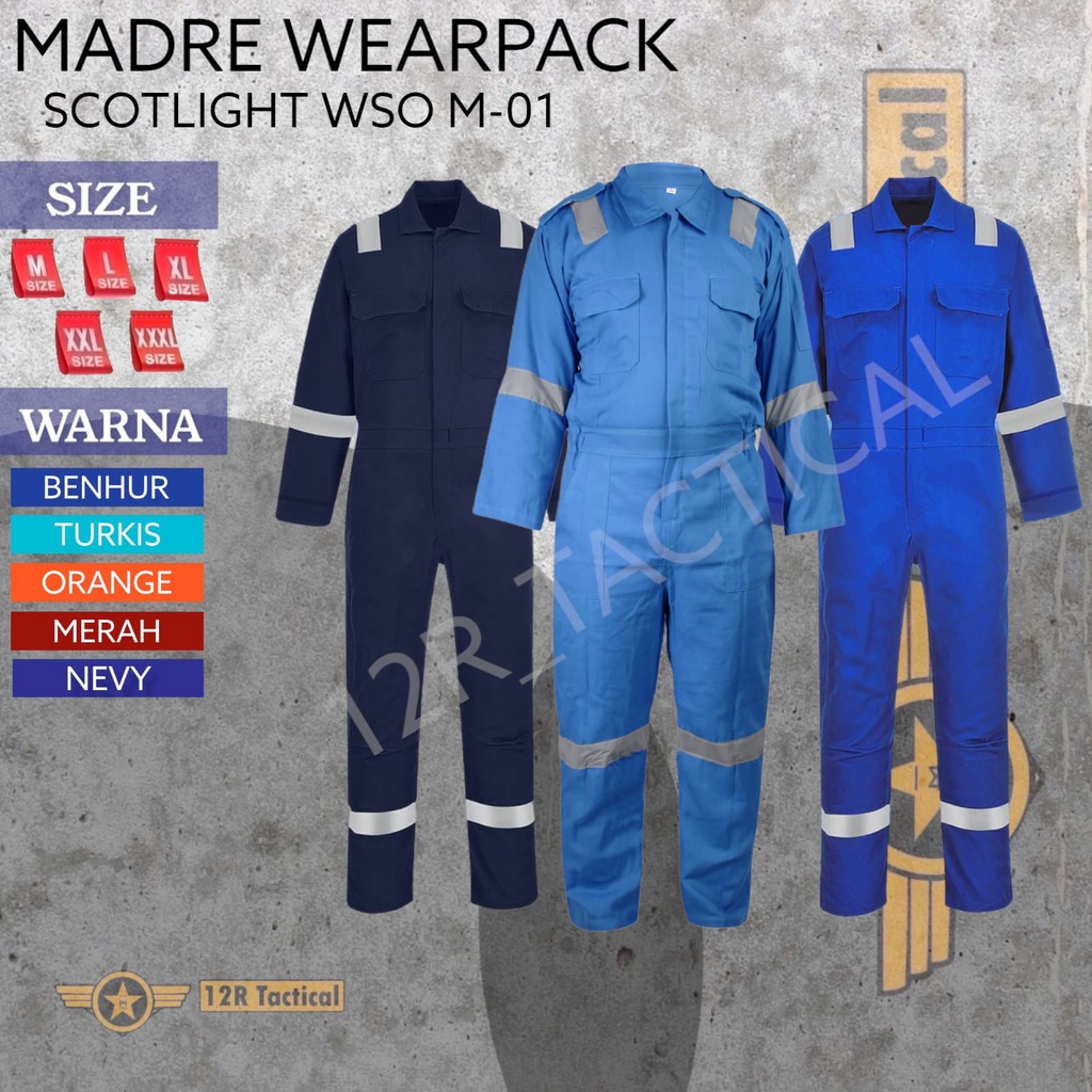 Jual Cod Wearpack Coverall Safety Terbaru Baju Terusan Seragam Kerja Proyek Shopee Indonesia