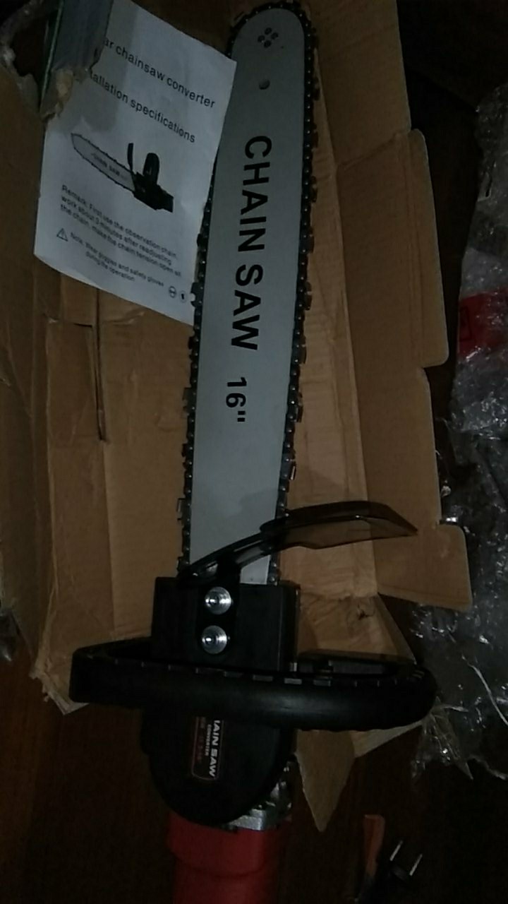 Adaptor Gerinda Mini Chainsaw Chain Saw 16inch