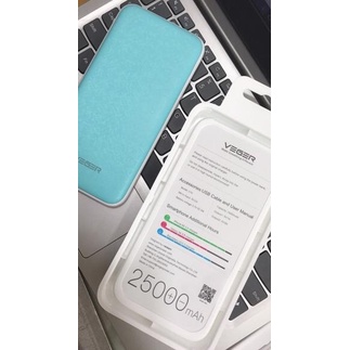 ۝ PB Powerbank Veger V16 25000mah jamin Original 100% garansi 1 tahun/ power bank Veger 25000 origin
