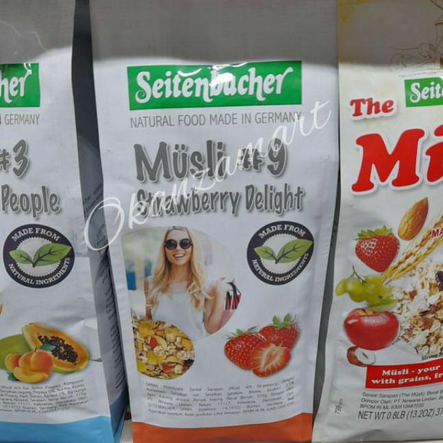 

Seitenbacher #9 Strawberry Delight 375gr