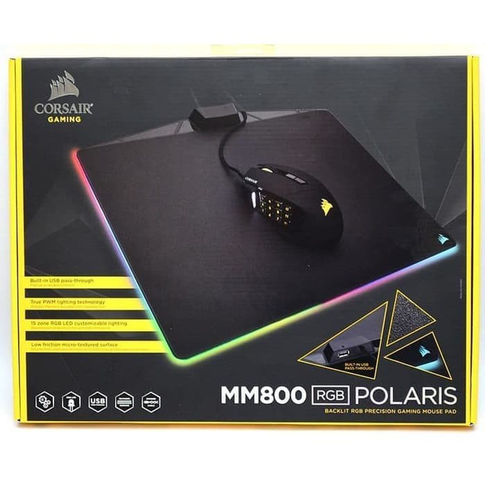 Corsair MM800 RGB POLARIS Gaming Mouse Pad