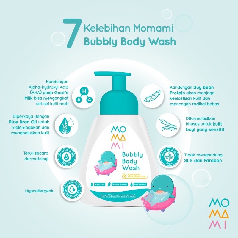 Momami - Bubbly Body Wash 250ml