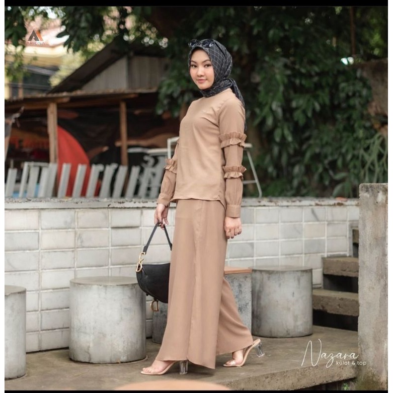 NAZARA ONESET TOP &amp;KULOT / SETCEL TERLARIS