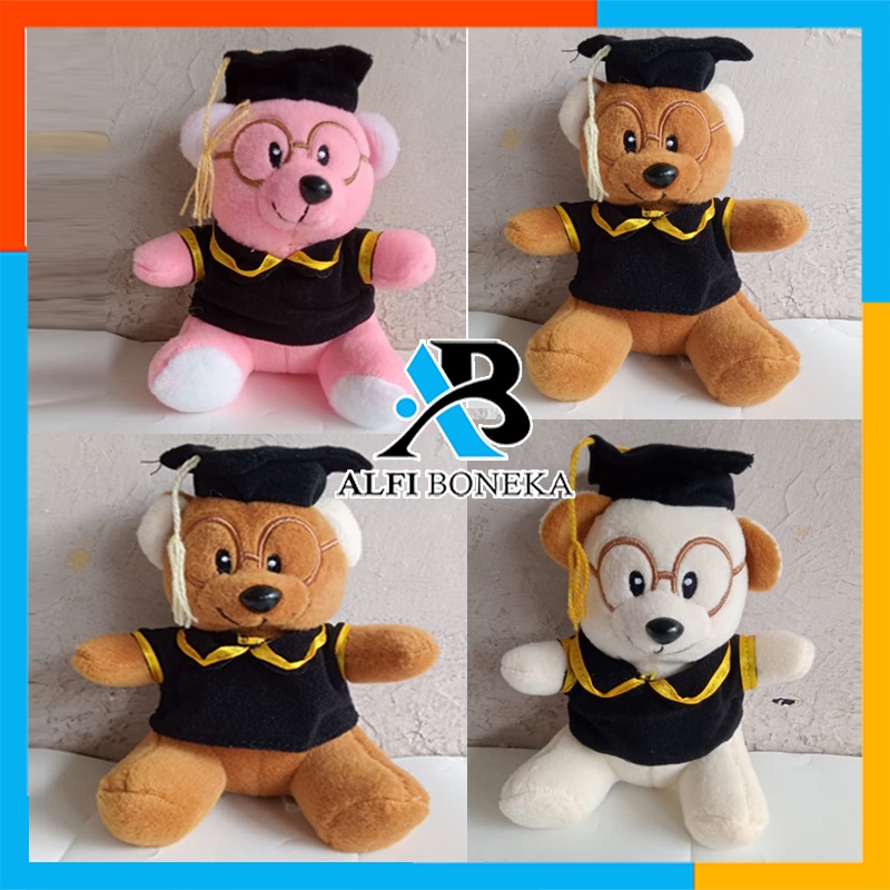 Boneka Wisudah Tedy Bear Tedy Kado Wisuda Boneka Sarjana Teddy Bear Hadiah anak SMP SMA Grosir TK Murah Dan Berkualitas SNI