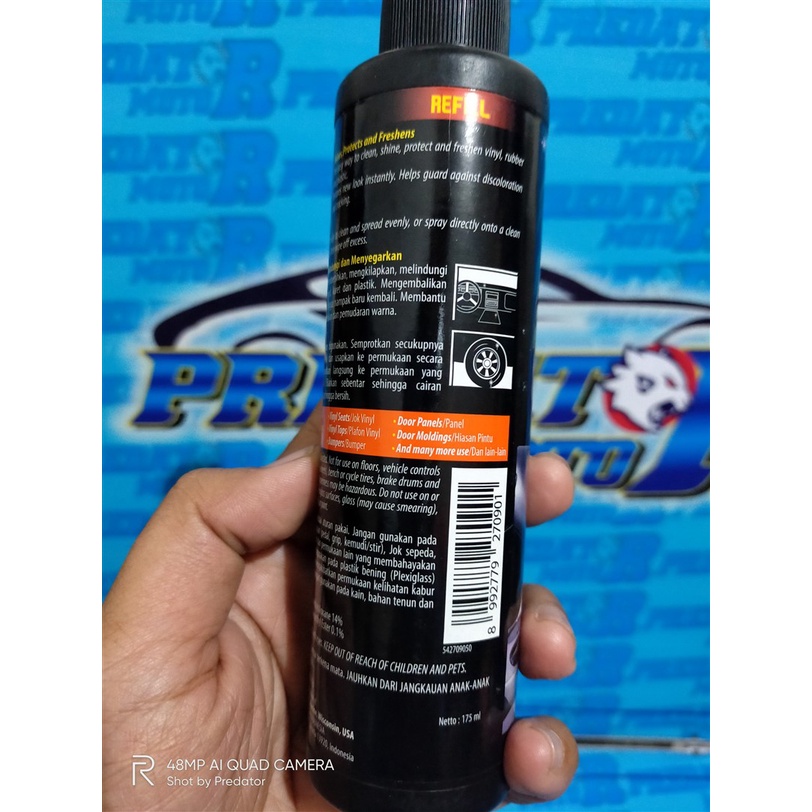 DETAILING PELINDUNG PENGKILAP DASHBOARD INTERIOR MOBIL KIT PROTECTANT 300ML