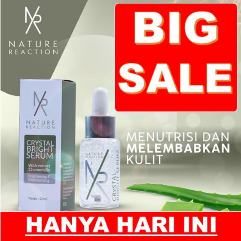 SERUM NATURE REACTION CRYSTALL/SERUM NR || BIG PROMO ||