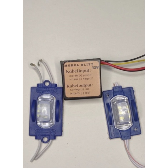 Lampu Blitz anti burung hantu Arus DC aki accu 12 volt / Lampu Blitz pengusir burung hantu di LMB / 