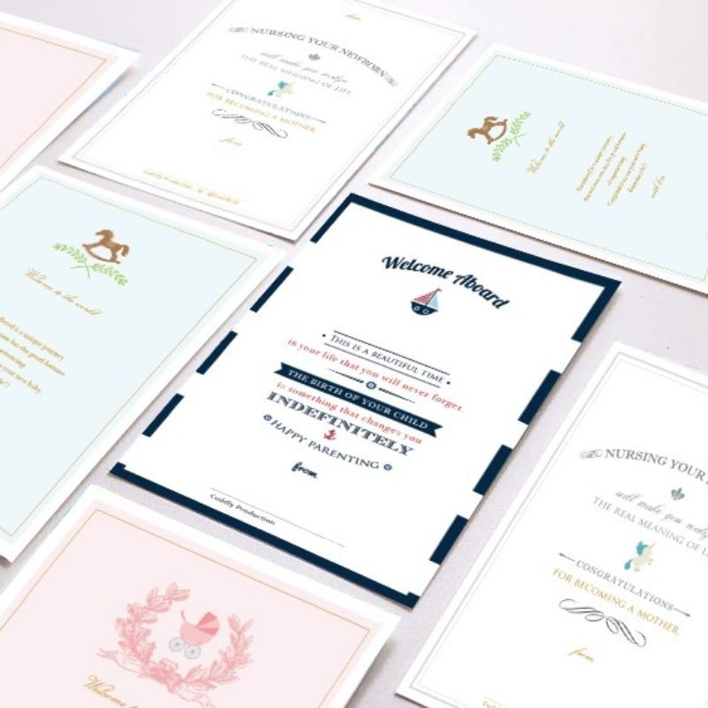 

CUDDLY - Additional Greeting Cards/Tambahan Kartu Ucapan