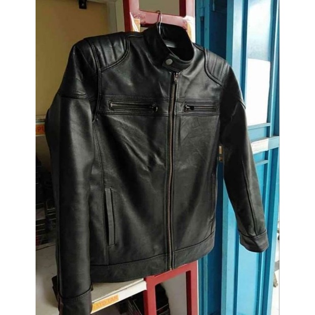 Jaket Kulit Asli Original Pria Motor Touring Made In Garut