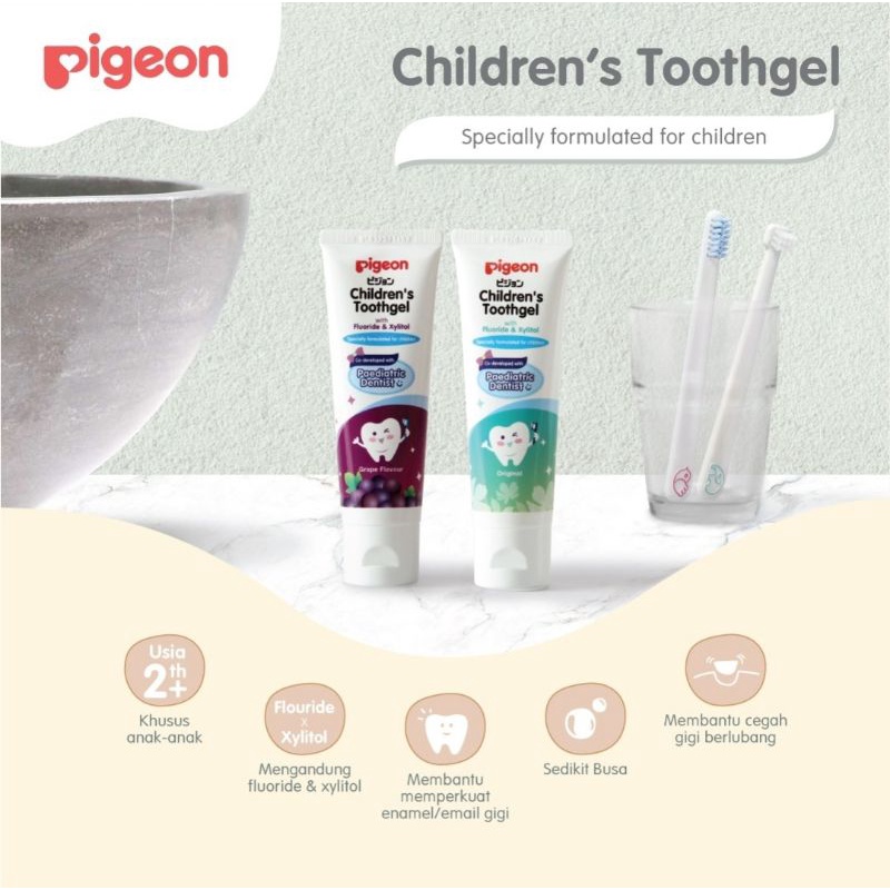 Pigeon Children Toothgel Pasta Gigi Anak Pigeon Toothpaste