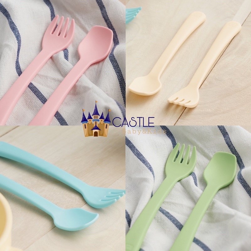 Castle - Simba Its Yummy Learning Spoon &amp; Fork Set - Sendok Garpu Set Simba