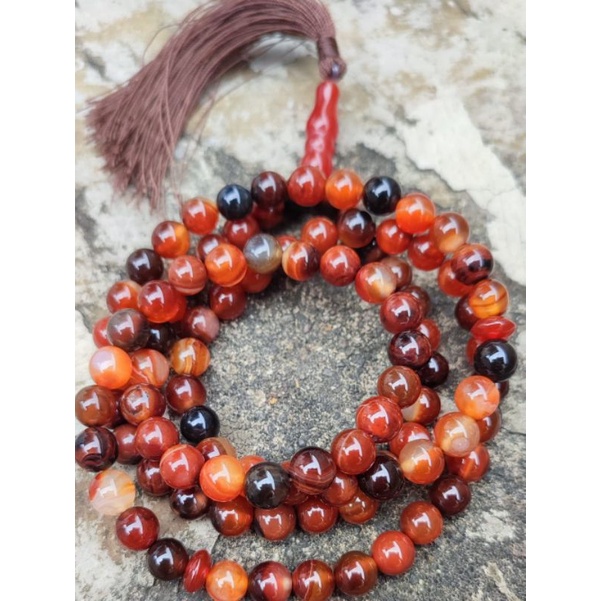 TERMURAH TASBIH BATU YAMAN ASLI ISI 99 BUTIR