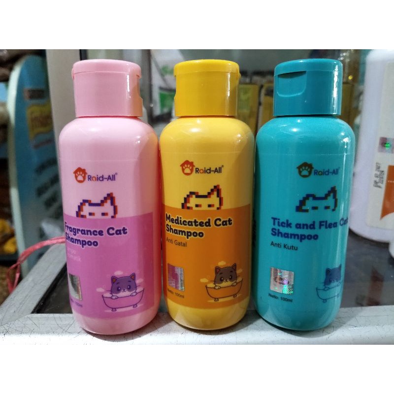 Fragrance Cat Shampoo 100 ml Raid-All