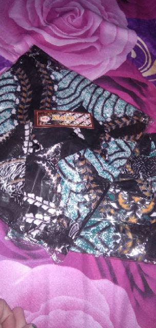 Batik Couple Keluarga Sania Ruffle Ori Ndoro Jowi Dnt Madu