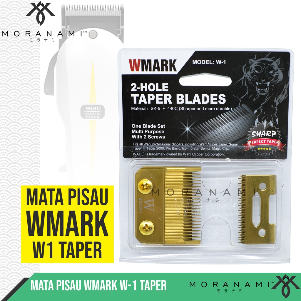 Mata Pisau WMARK Blade Taper Original Untuk Alat / Mesin Cukur Rambut WMARK