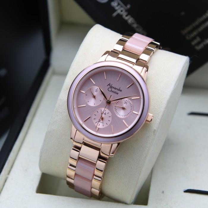 ALEXANDRE CHRISTIE AC 2838 ROSEGOLD PEACH WANITA. ORIGINAL