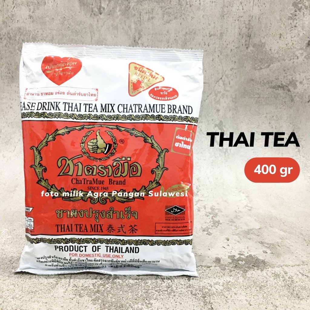 

Thai Tea Chatramue Brand Number One | Teh Thailand Mix Original 400gr