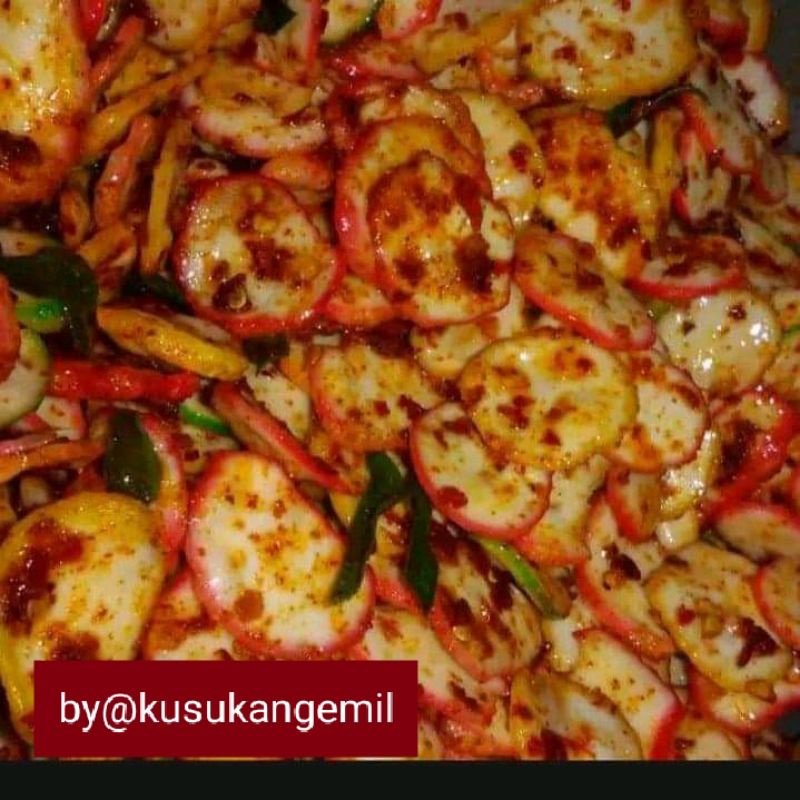 

KERUPUK BANTET SEBLAK BUMBU CIKRUH DAUN JERUK