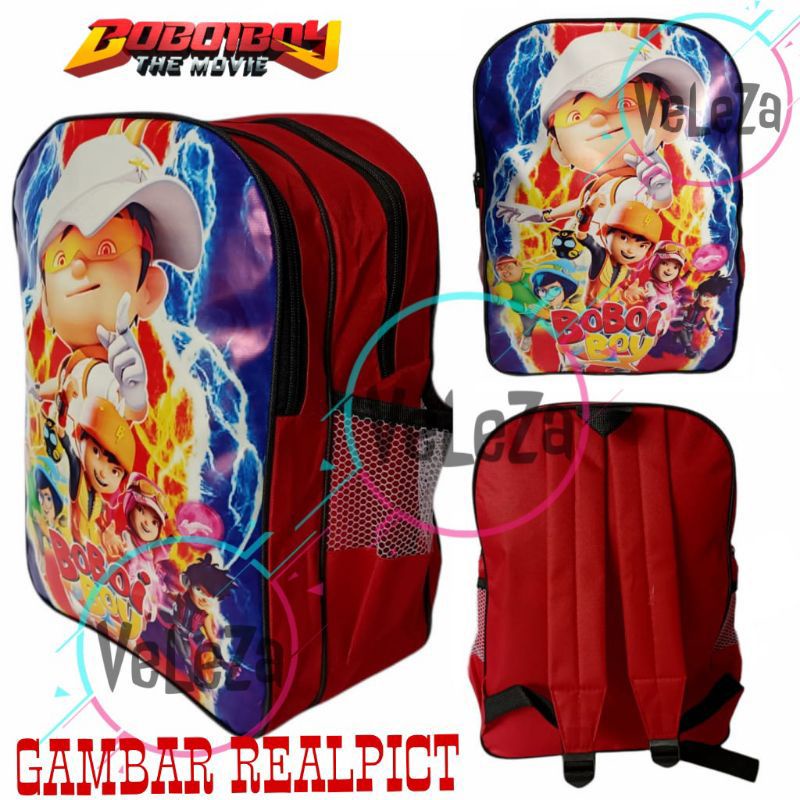 Tas ransel anak karakter Boboiboy - Tas ransel anak sekolah - Tas anak