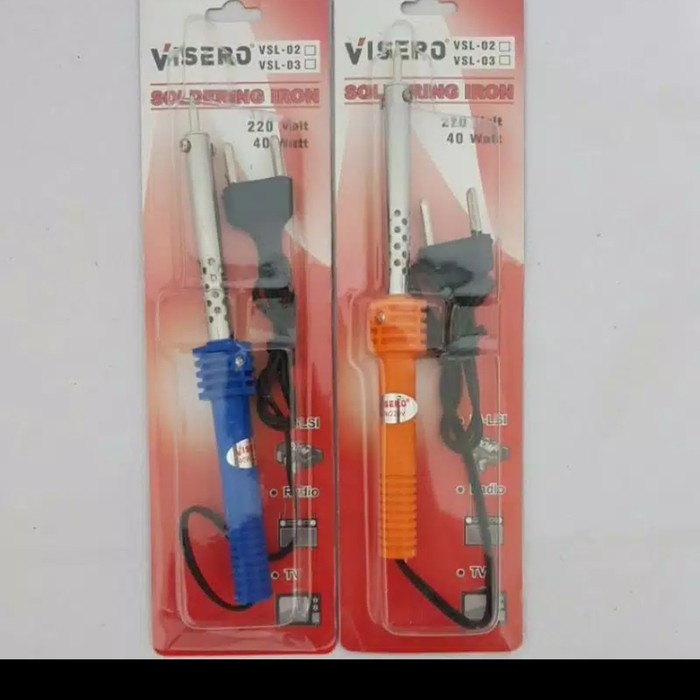 SOLDER PLASTIK VISERO 40W 60W MURAH BERKUALITAS TEKIRO DEKKO GOOT