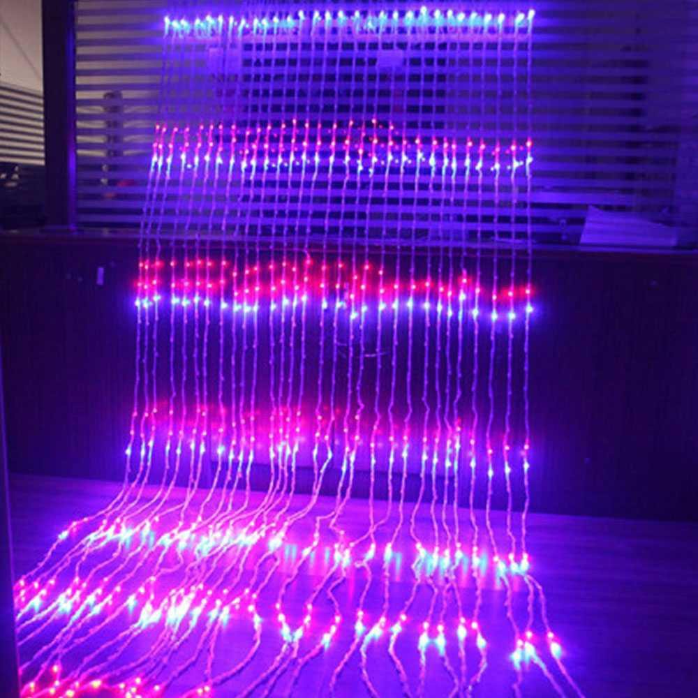 Kaslam Lampu Dekorasi Dinding Waterfall Light 3x3Meter 320 LED - 320L