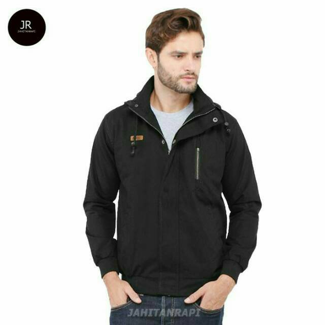 jaket parka pria chester black original