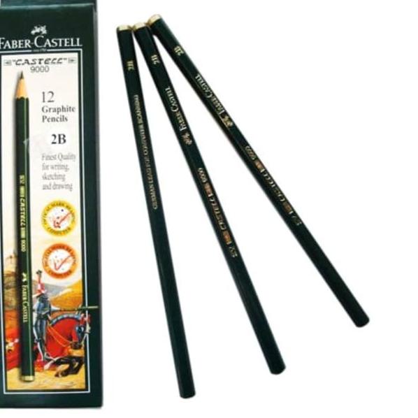 

Pensil 2B Faber Castell 1 pack isi 12 pcs