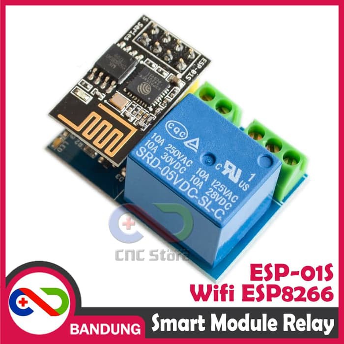 SMART MODULE RELAY WIFI ESP8266 ESP-01S WIFI RELAY MODULE 5V IOT