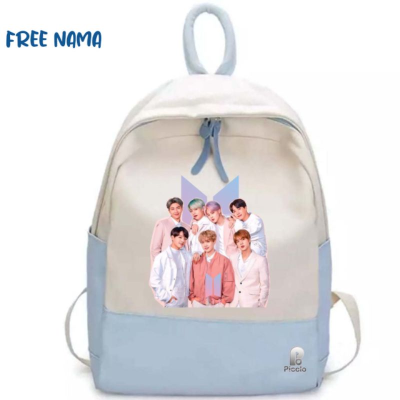 Tas Sekolah Anak SD Backpack bts army tas bts anak