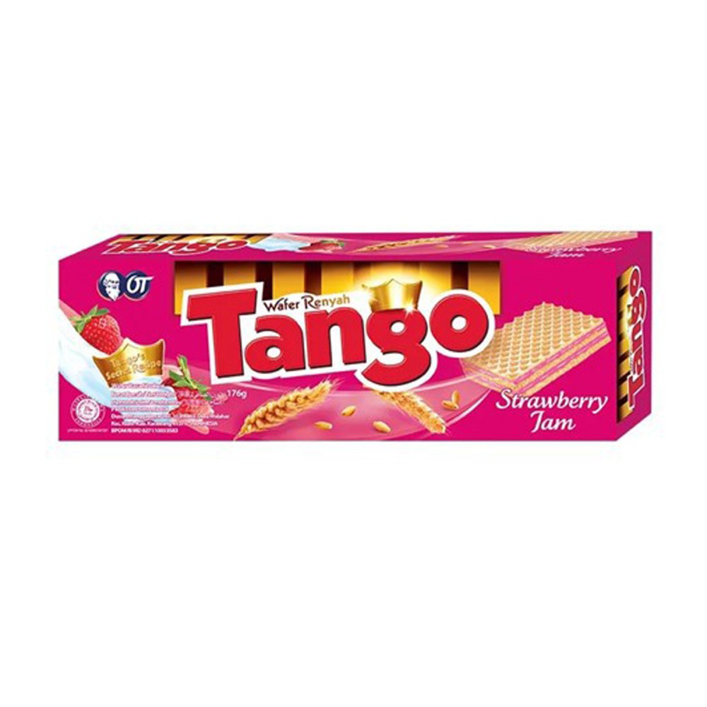 

TANGO WAFER STRAWBERRY JAM 175 GR