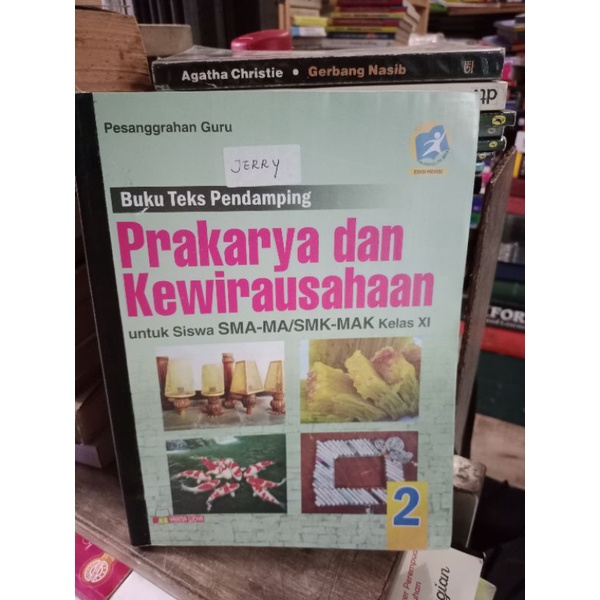 Jual Buku Teks Pendamping Prakarya Dan Kewirausahaan Untuk SMA Kelas 2 ...