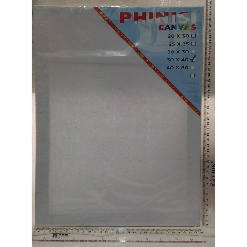 

Kanvas Lukis Sedang Besar Murah 30X40 PHINISI ABC SUPER READY STOCK