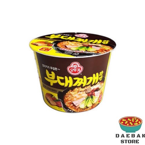 

Ottogi Budae Jjigae Cup - Cup Ramyeon Rasa Daging 115g Made in Korea