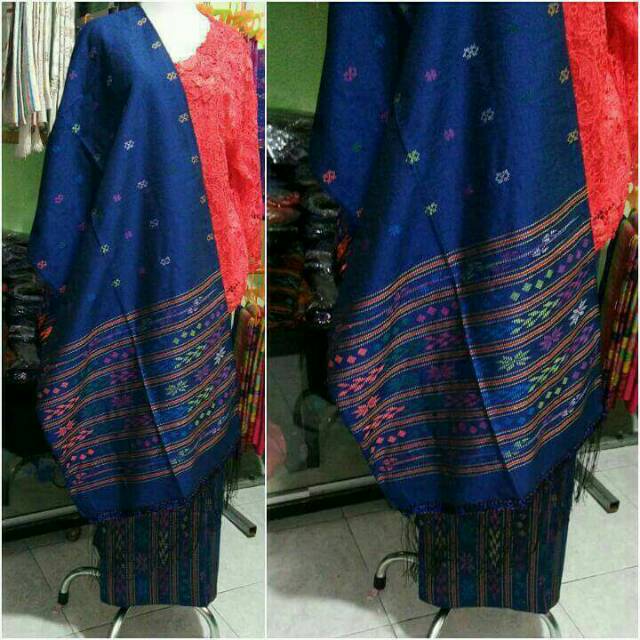 Songket Sadum Tarutung ATBM (Dasar Biru)