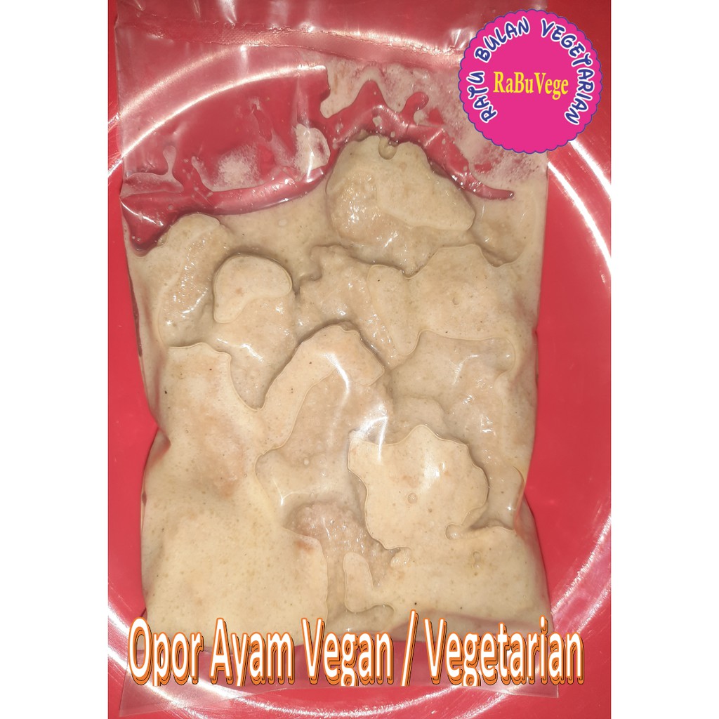

OPOR AYAM VEGAN / VEGETARIAN (KERING)