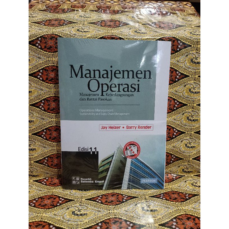 MANAJEMEN OPERASI EDISI 11 #JAY HEIZER