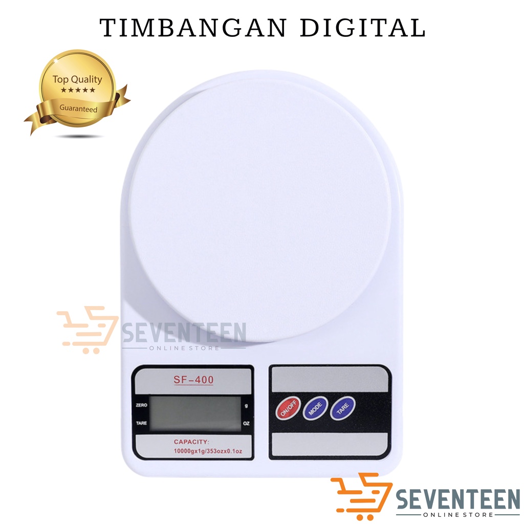 SEVENTEEN TIMBANGAN DAPUR SF400 B05 DIGITAL ELECTRIK TIMBANGAN KUE SF-400 TIMBANGAN 10KG BATERAI TIMBANGAN DIGITAL