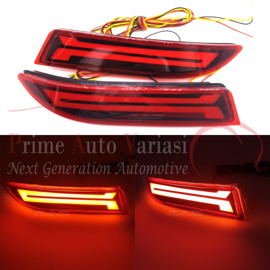 LED Bumper lampu Reflektor Mata Kucing All New Avanza Xenia