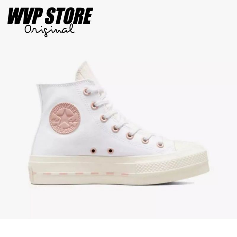 Converse CT AS Lift Crafted Canvas White Egret Pink Clay